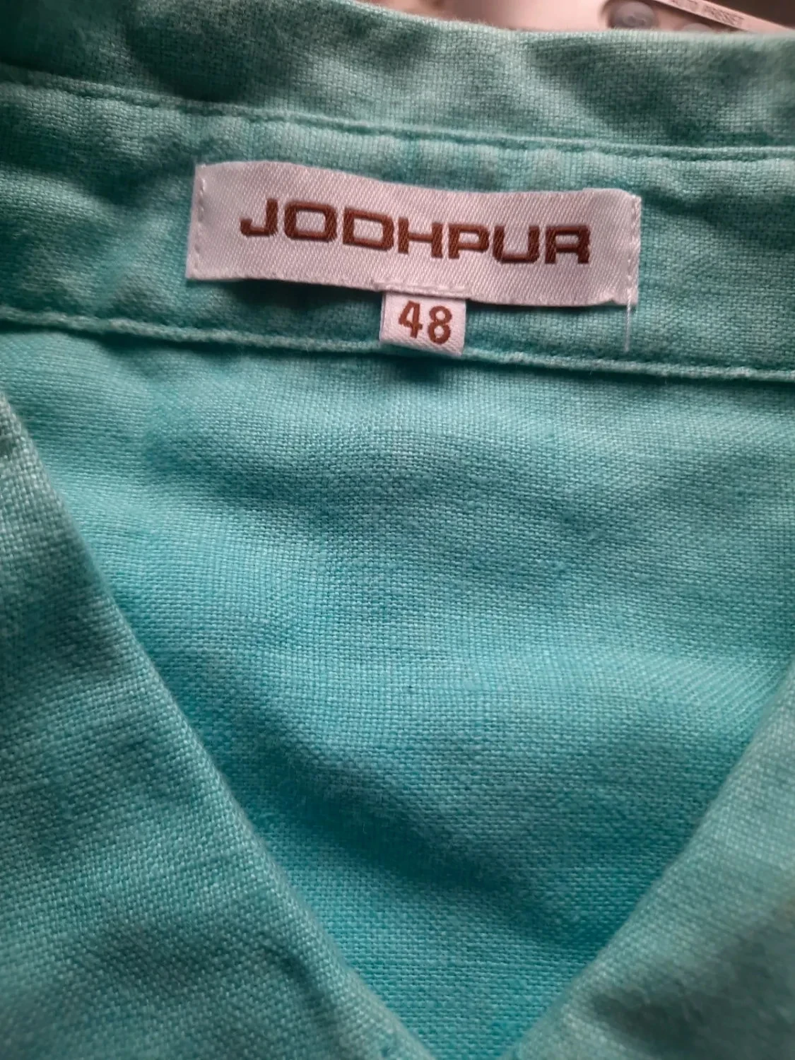 🥀Chemisier en lin épais, femme Taille 48.Jodhpur. – photo 9